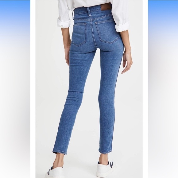 Madewell 10” High-Rise Skinny Denim Jeans Button Fly Front Size‎ W30P/26” inseam - Picture 6 of 11